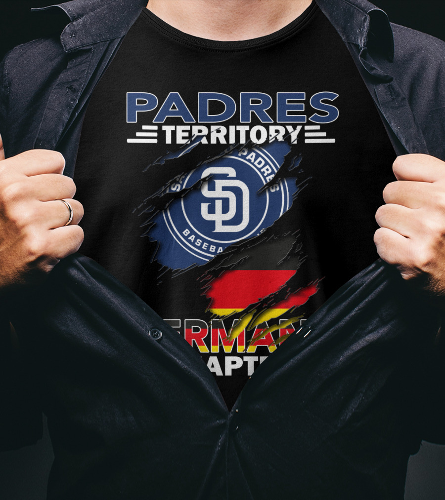 San Diego Padres Baseball Germany Chapter Padres Territory T-Shirt