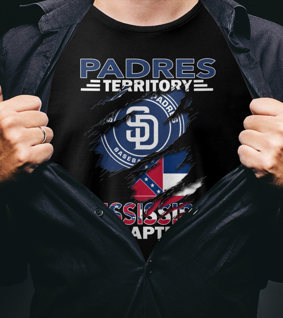 Padres Territory San Diego Mississippi Chapter T-Shirt