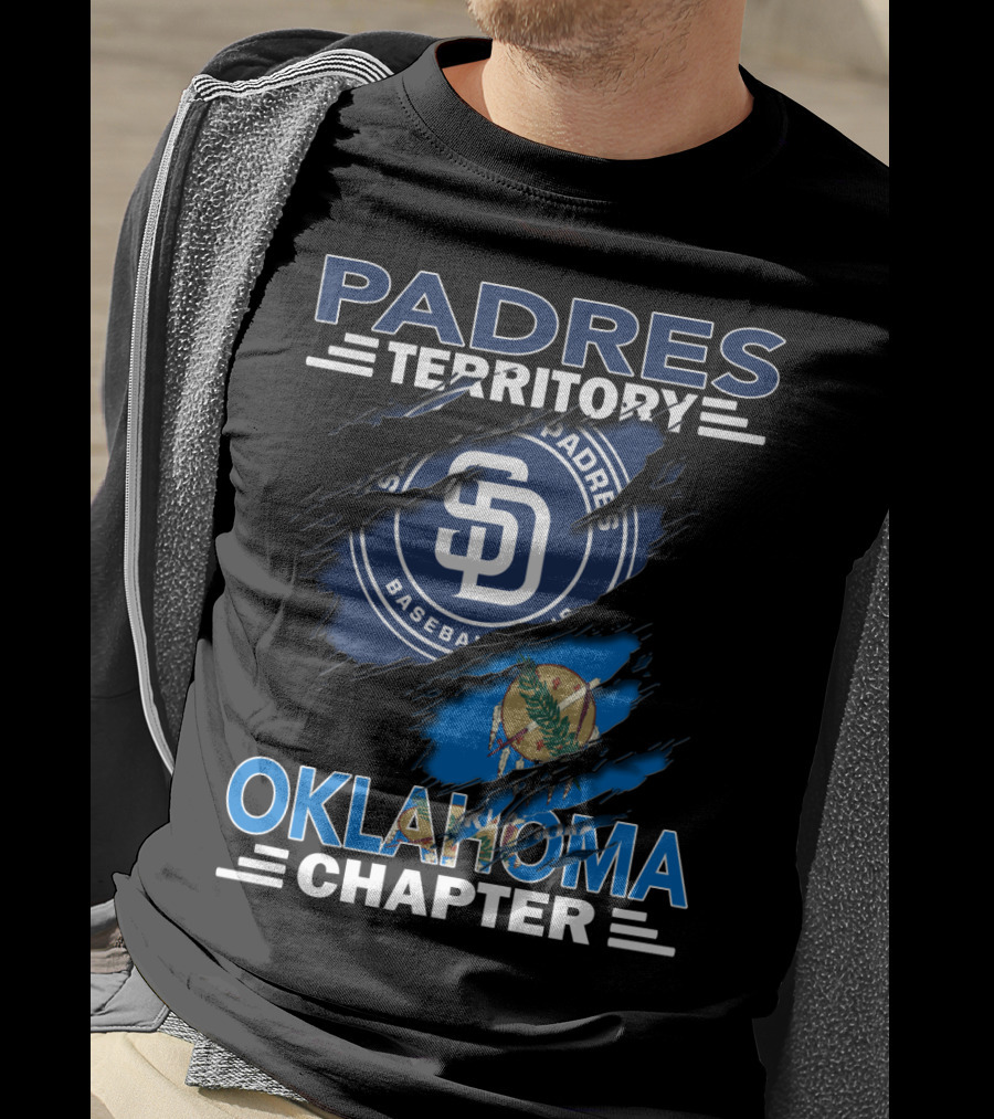 Padres Territory Oklahoma Chapter San Diego Baseball Fans T-Shirt