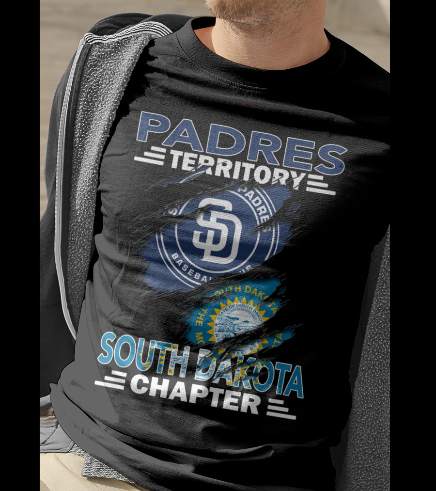 Padres Territory South Dakota Chapter SD Baseball Fan Club Edition T-Shirt