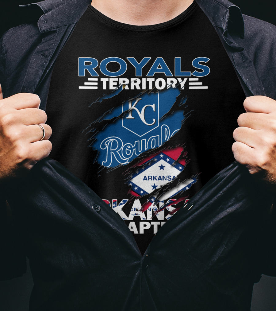 Royals Territory KC Royals Arkansas Chapter T-Shirt