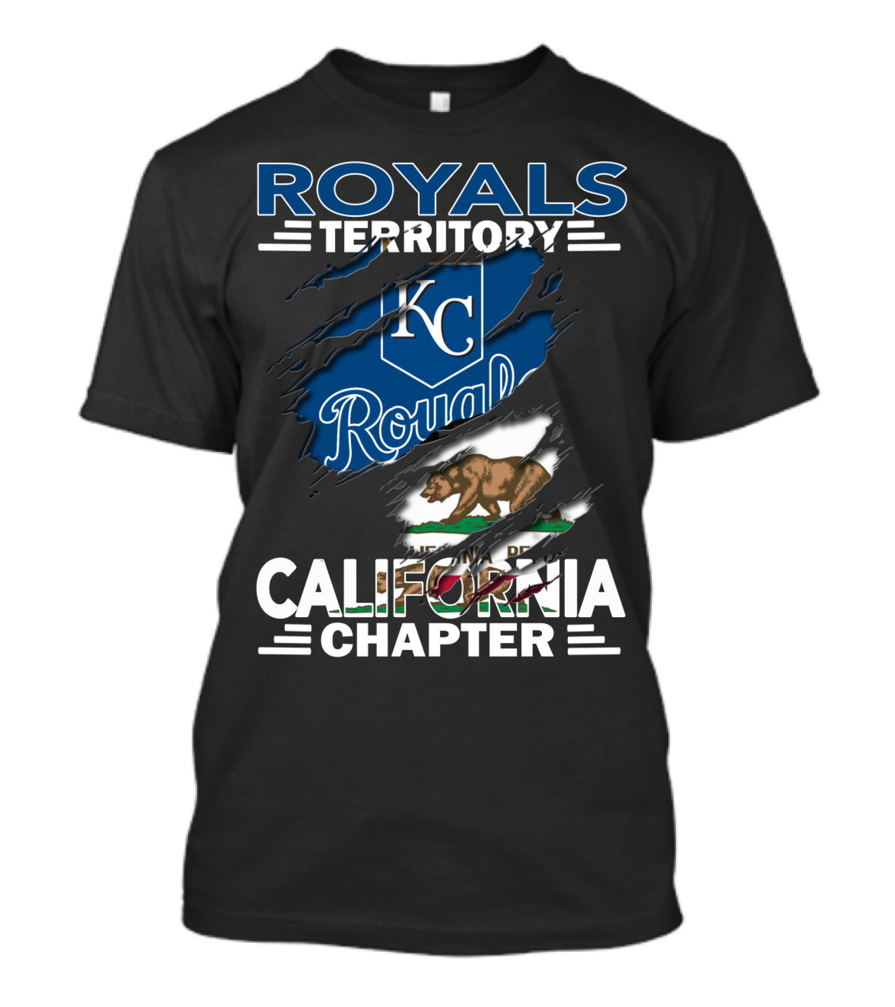 Royals Territory KC California Chapter T-Shirt