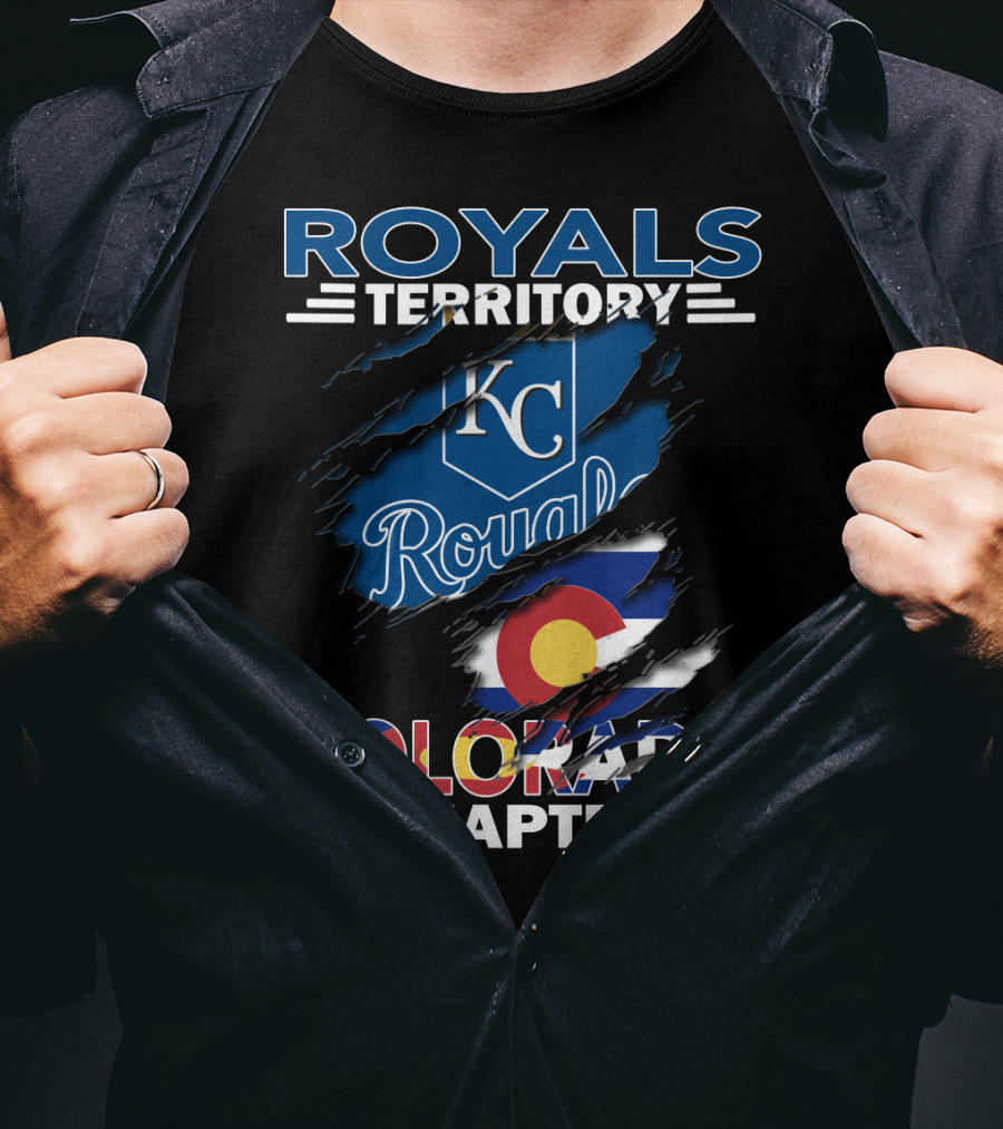 Royals Territory KC Royals Colorado Chapter T-Shirt