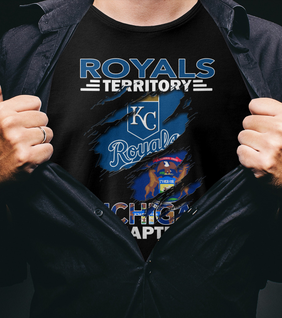 Royals Territory KC Michigan Chapter T-Shirt