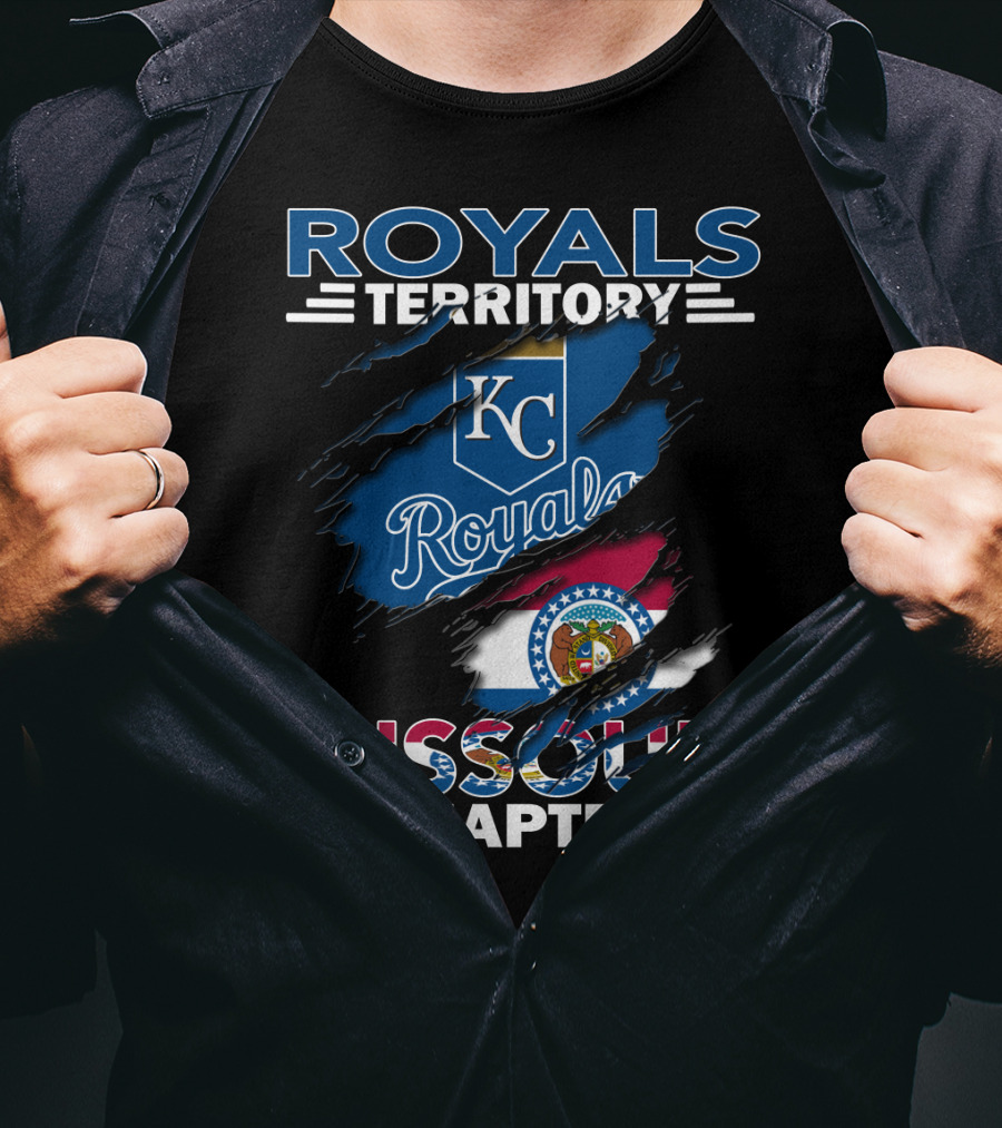 Royals Territory KC Royals Missouri Chapter T-Shirt