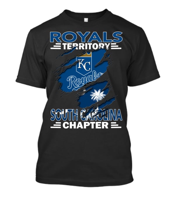 Royals Territory KC Blue South Carolina Chapter T-Shirt
