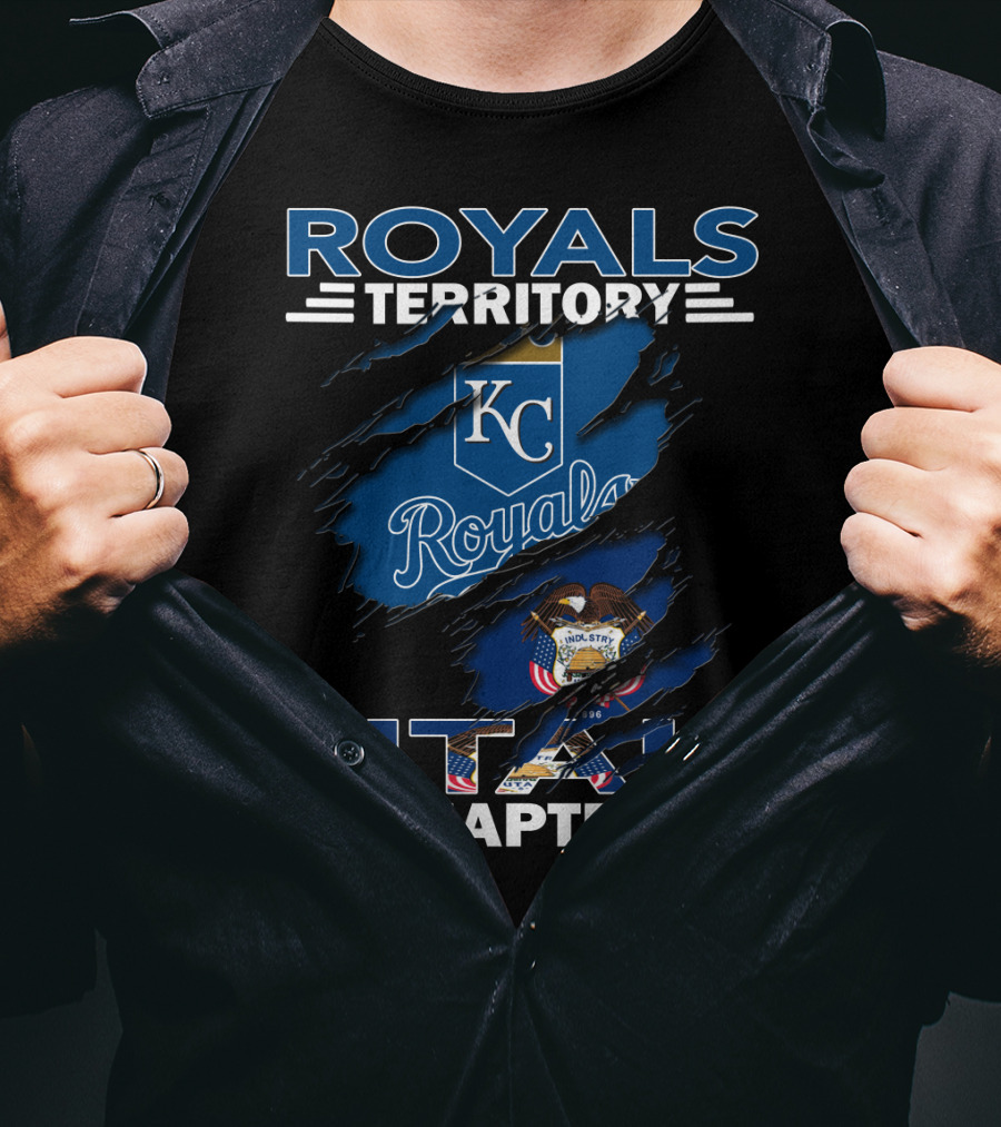 Royals Territory KC Royals Utah Chapter T-Shirt