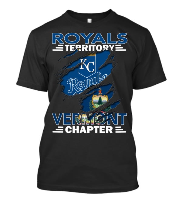 Royals Territory KC Royals Vermont Chapter T-Shirt