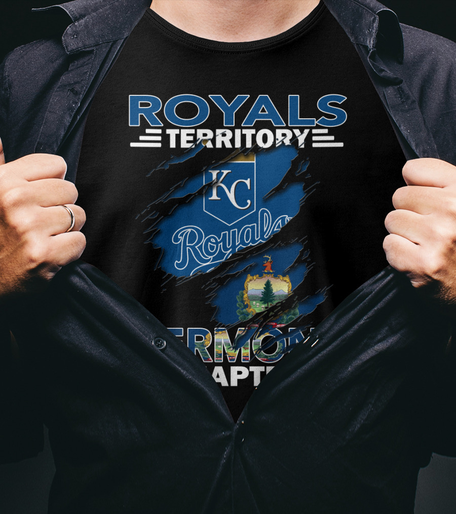 Royals Territory KC Royals Vermont Chapter T-Shirt