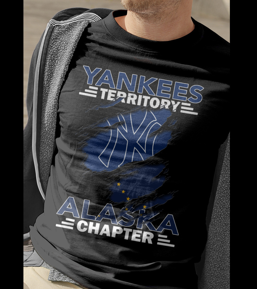 Yankees Territory Alaska Chapter Flag Emblem T-Shirt