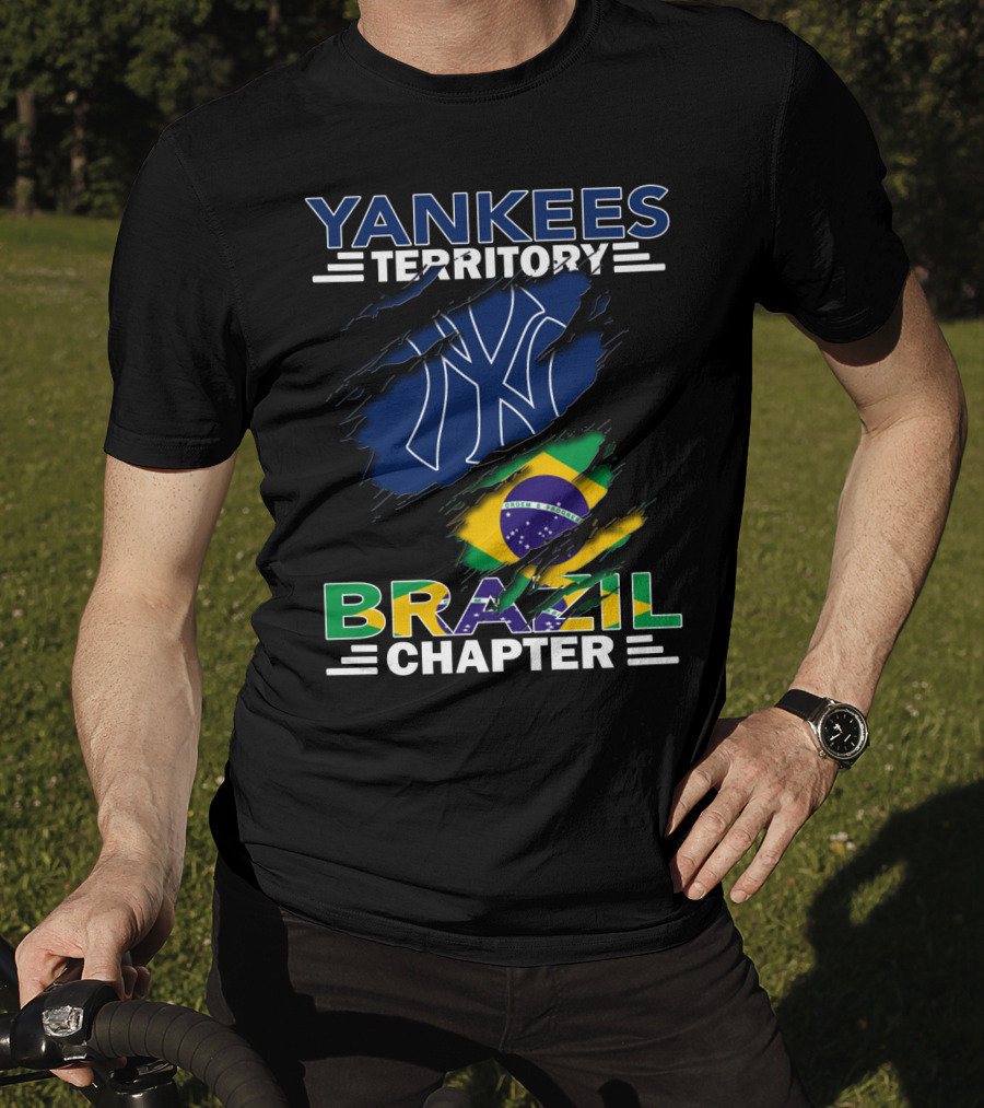 Yankees Territory Brazil Chapter Flag T-Shirt