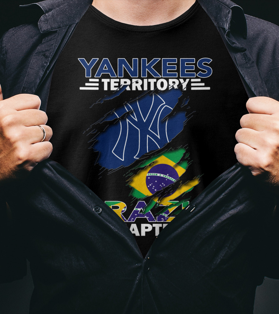 Yankees Territory Brazil Chapter Flag T-Shirt
