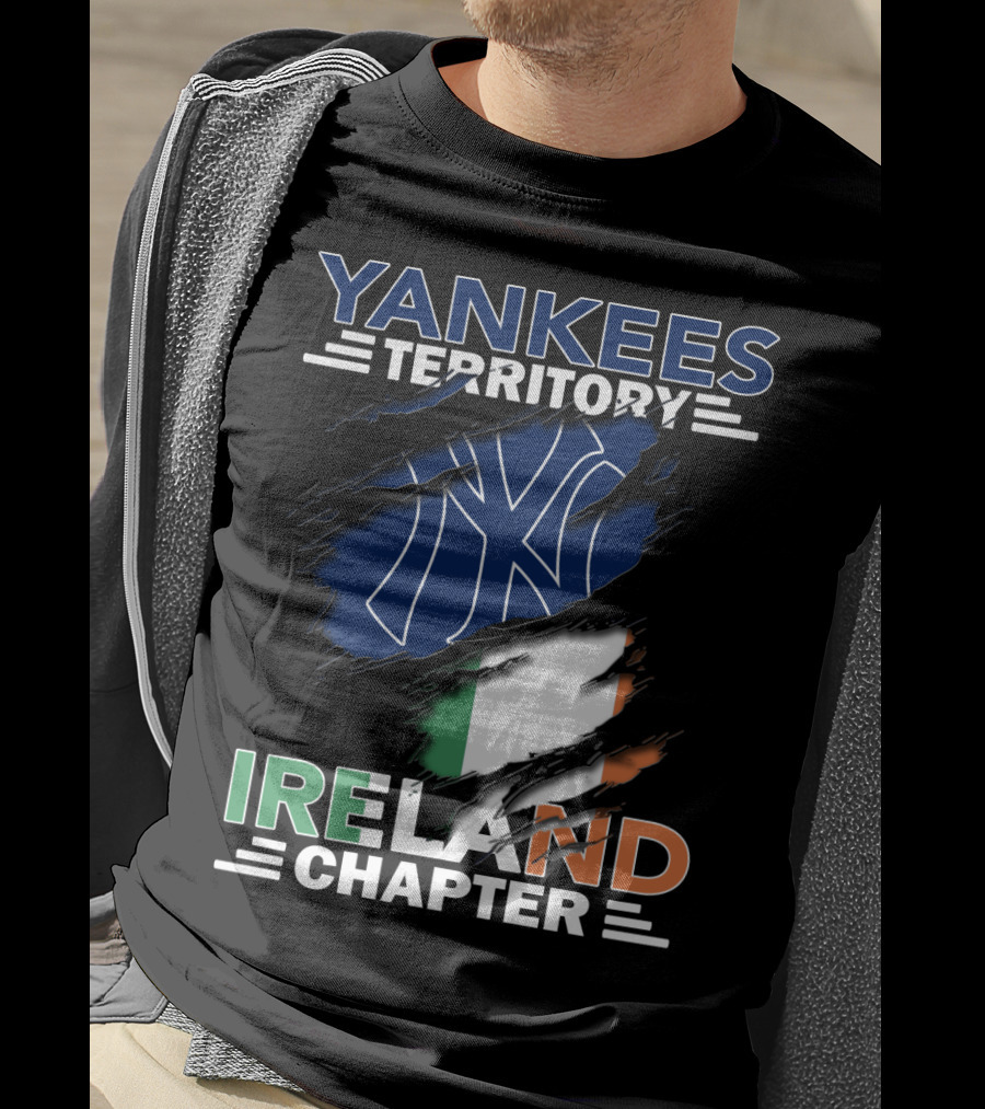 Yankees Territory Ireland Chapter With Flag And Iconic T-Shirt