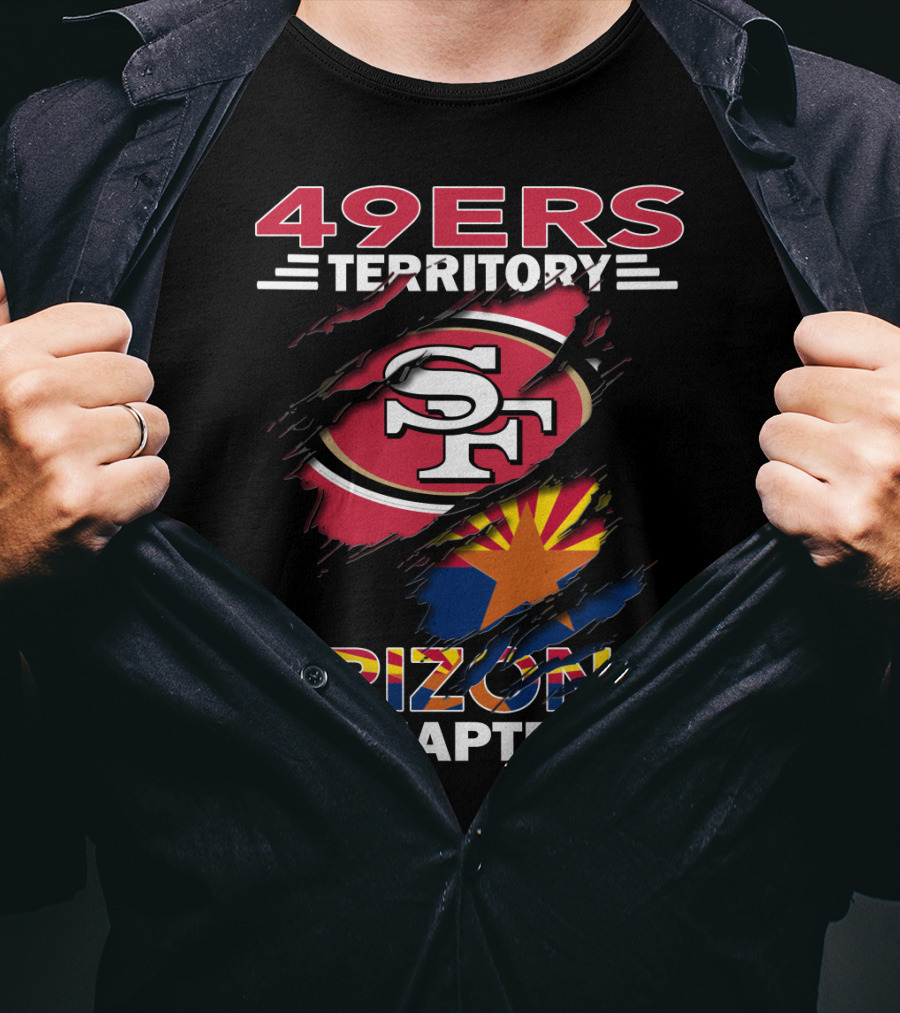 49ers Territory SF Logo Arizona Chapter T-Shirt