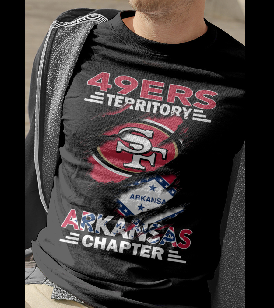 49ers Territory SF Logo Arkansas Chapter T-Shirt