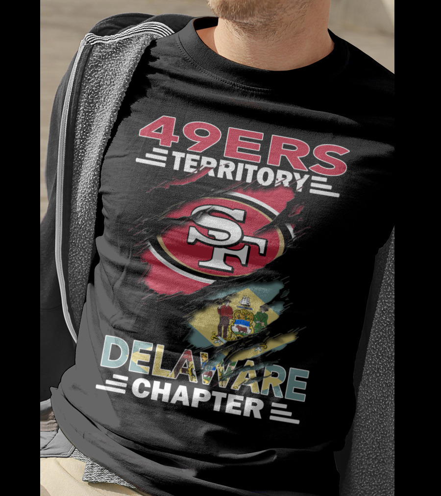 49ers Territory SF Logo Delaware Chapter T-Shirt