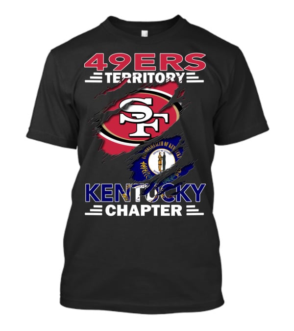 49ers Territory SF Logo Kentucky Chapter T-Shirt