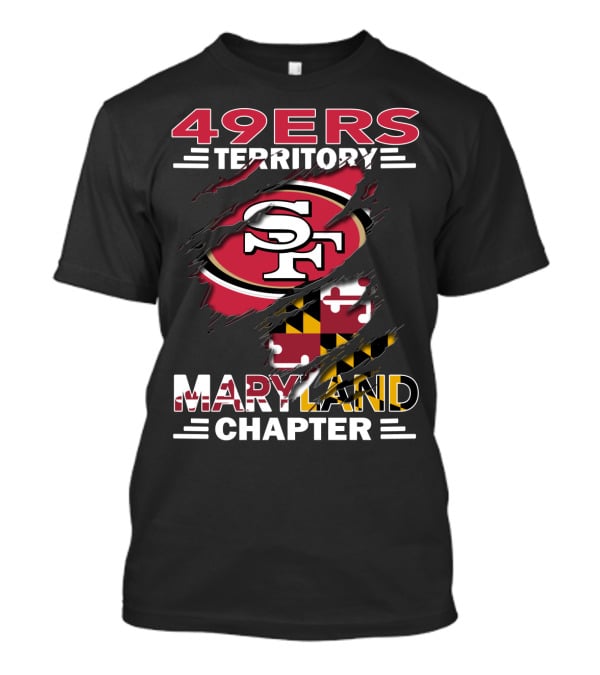 49ers Territory SF Maryland Chapter T-Shirt