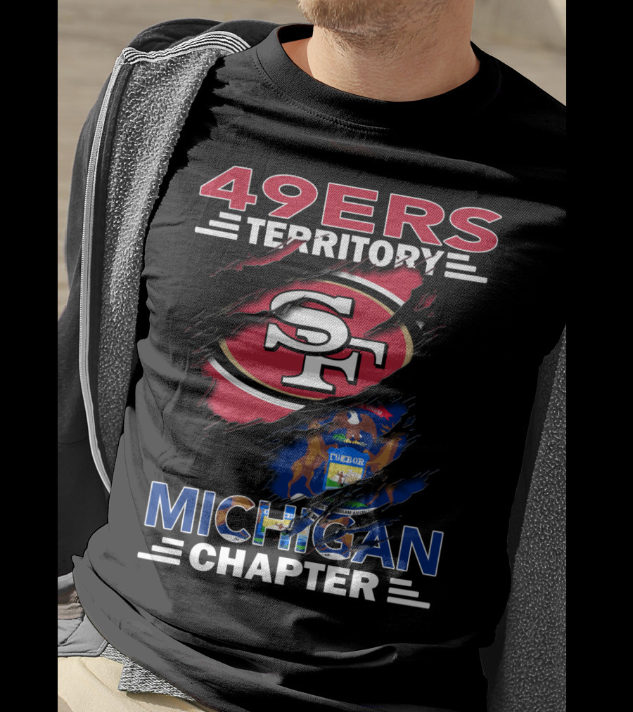 49ers Territory SF Logo Michigan Chapter T-Shirt
