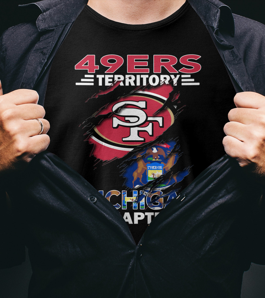 49ers Territory SF Logo Michigan Chapter T-Shirt