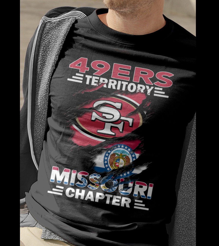 49ers Territory Missouri Chapter SF Logo State Seal T-Shirt