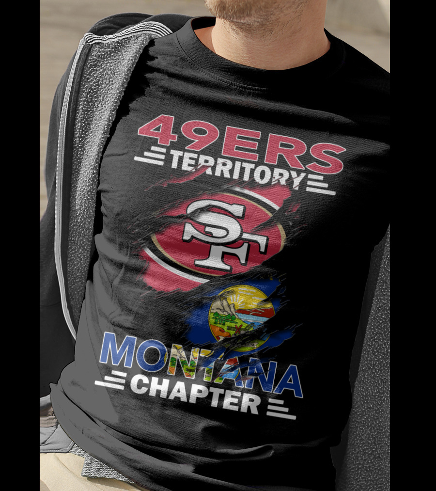 49ers Territory SF Logo Montana Chapter T-Shirt