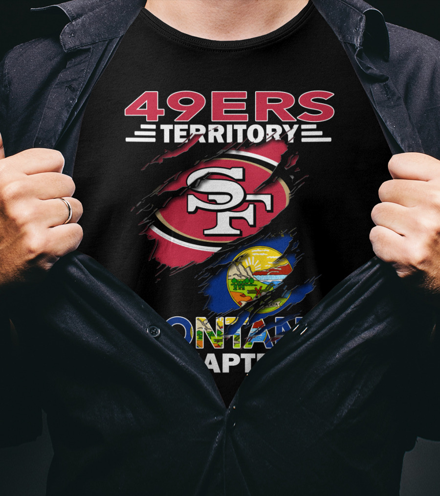 49ers Territory SF Logo Montana Chapter T-Shirt