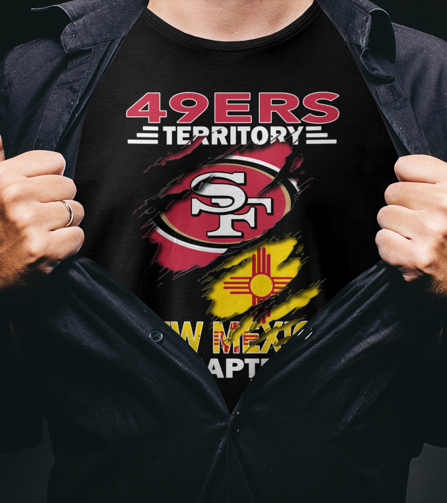 49ers Territory New Mexico Chapter SF Logo Fusion T-Shirt