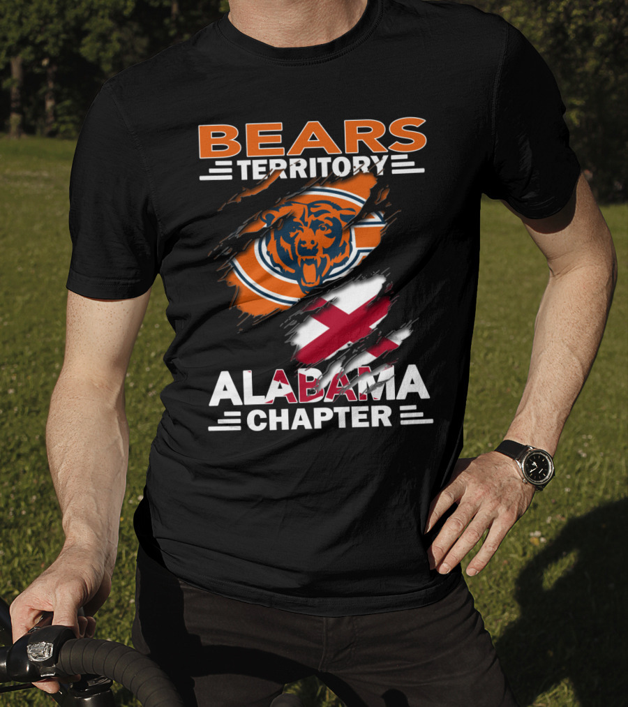 Bears Territory Chicago Alabama Chapter T-Shirt