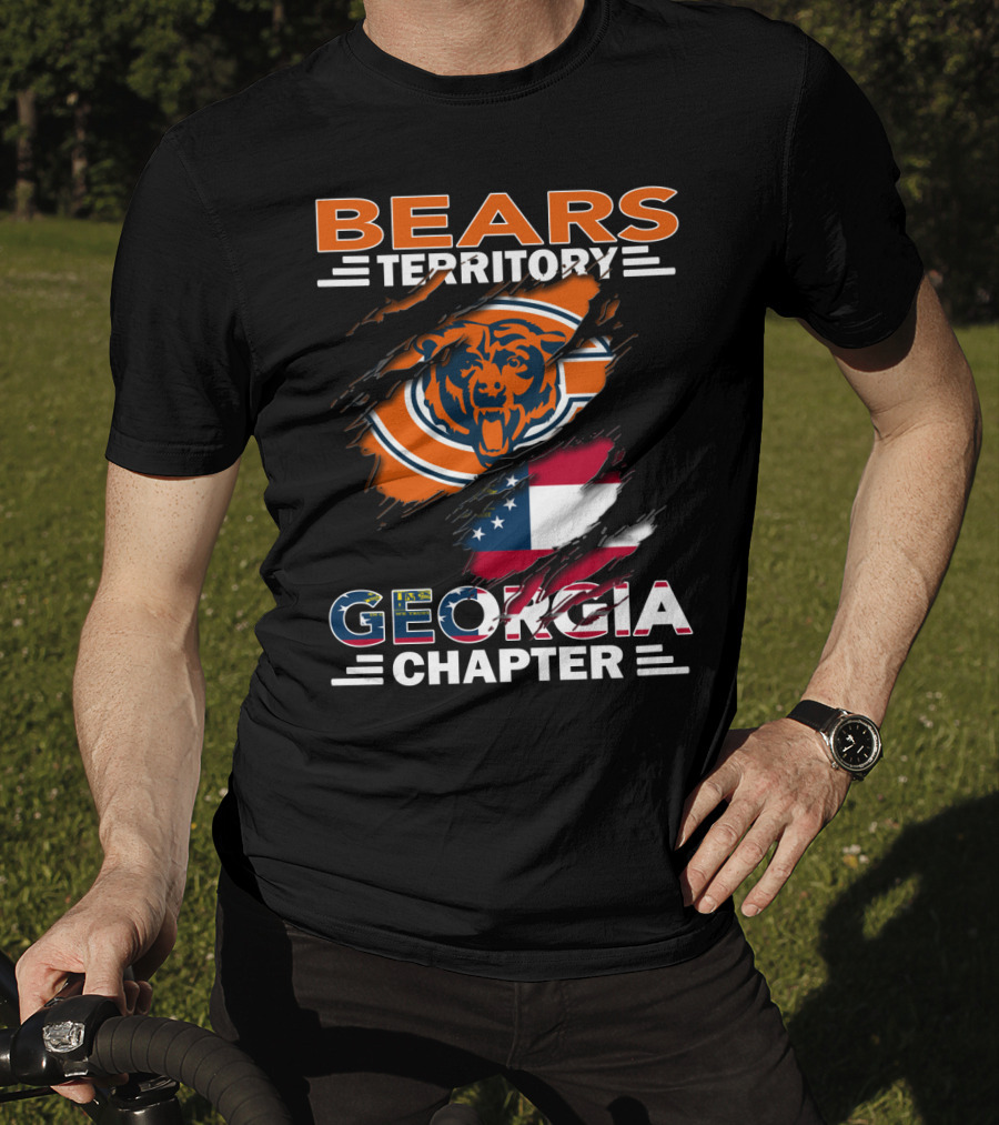 Bears Territory Chicago Bears Georgia Chapter T-Shirt