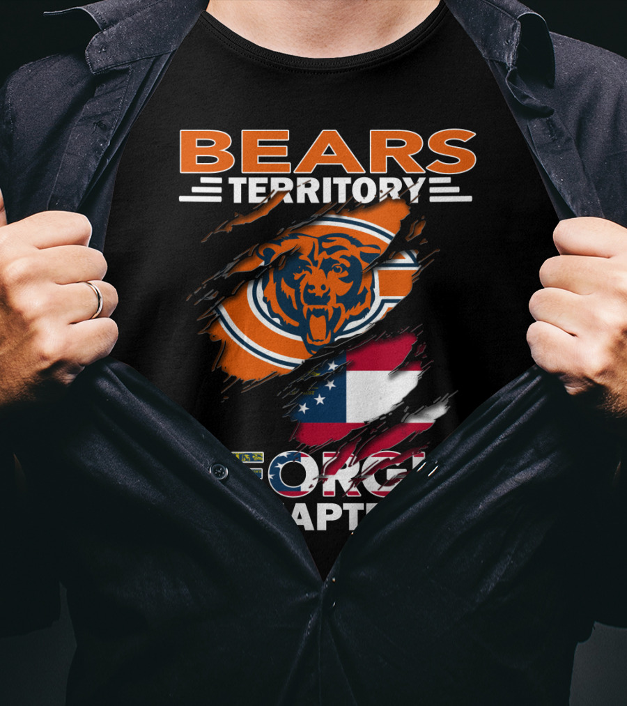 Bears Territory Chicago Bears Georgia Chapter T-Shirt