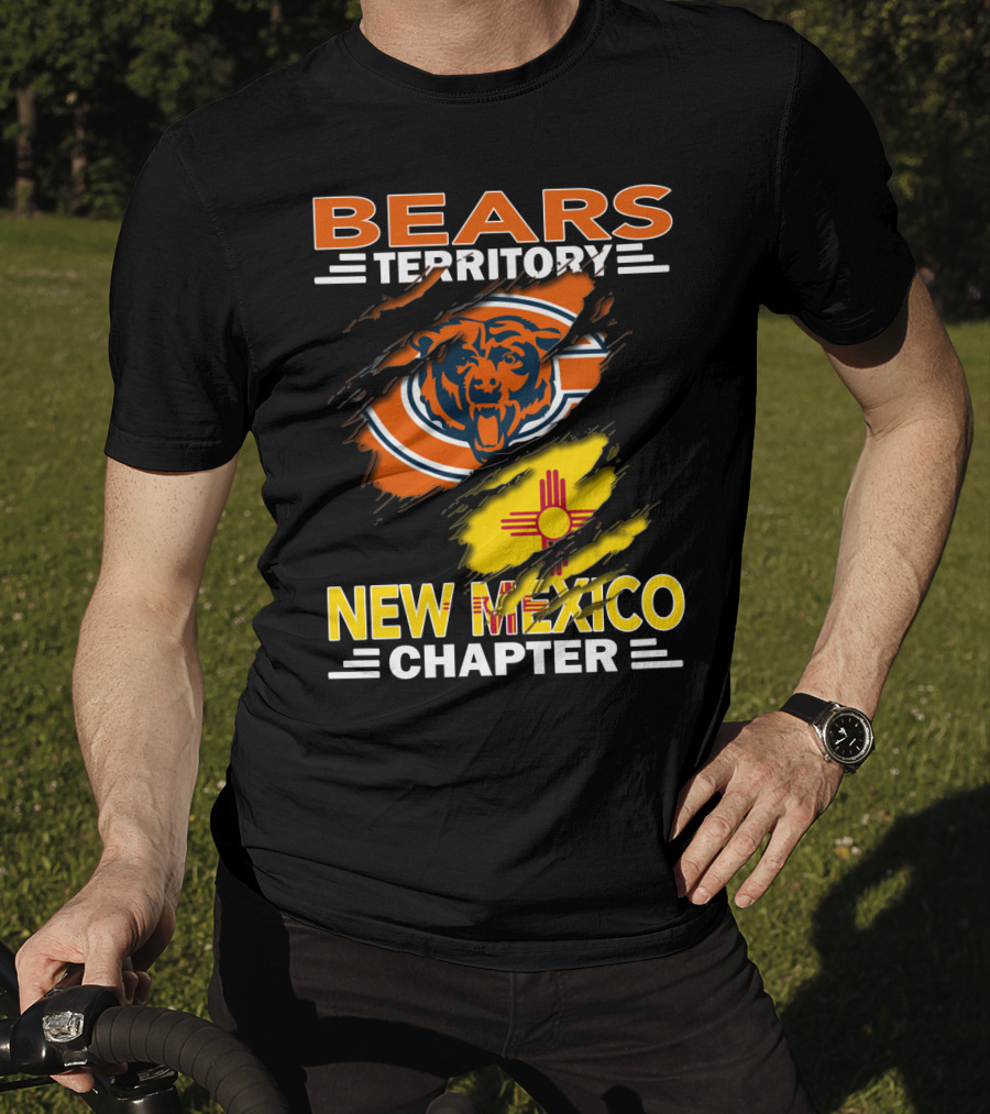Bears Territory New Mexico Chapter Chicago Bears Logo Zia T-Shirt