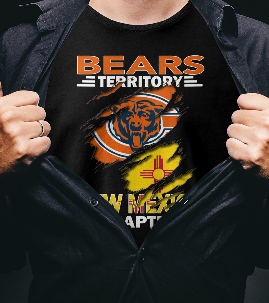 Bears Territory New Mexico Chapter Chicago Bears Logo Zia T-Shirt