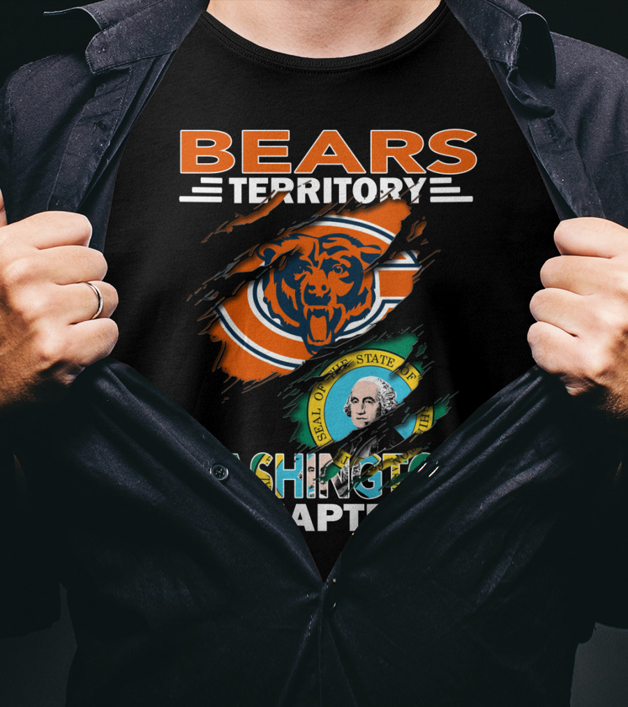 Bears Territory Washington Chapter State Seal T-Shirt