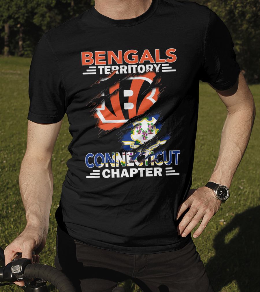 Bengals Territory Fandom Connecticut Chapter Sports Community T-Shirt