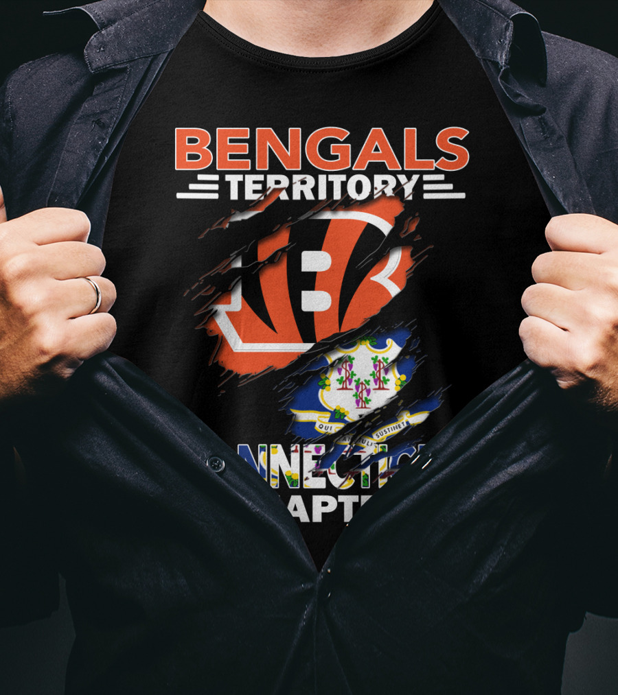 Bengals Territory Fandom Connecticut Chapter Sports Community T-Shirt