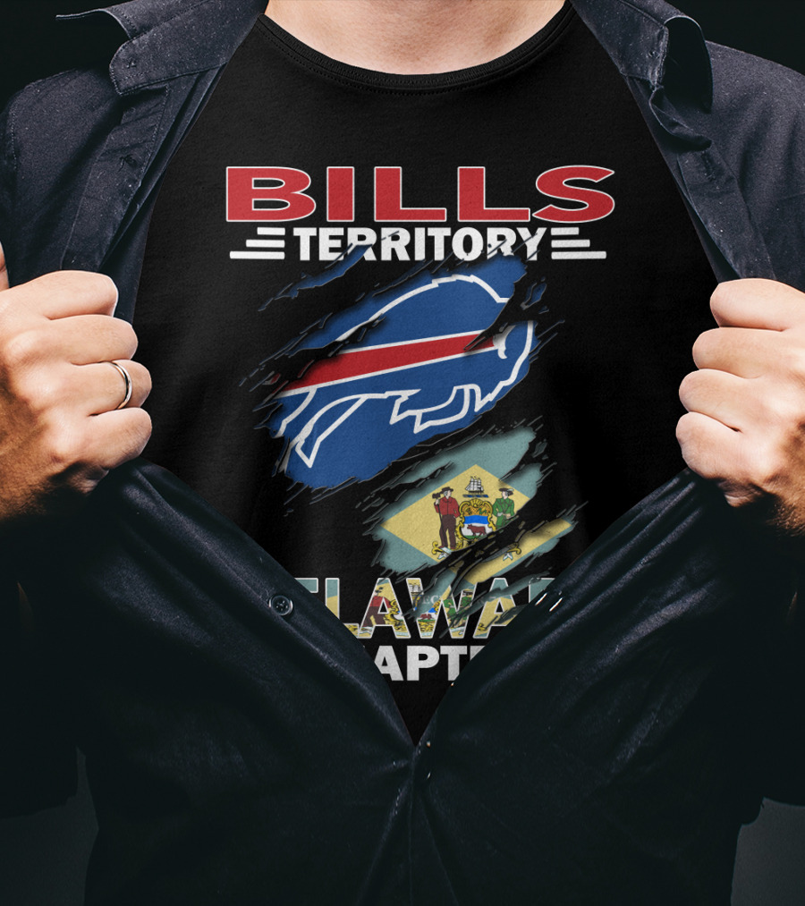 Bills Territory Delaware Chapter Buffalo Bills Fan Community T-Shirt