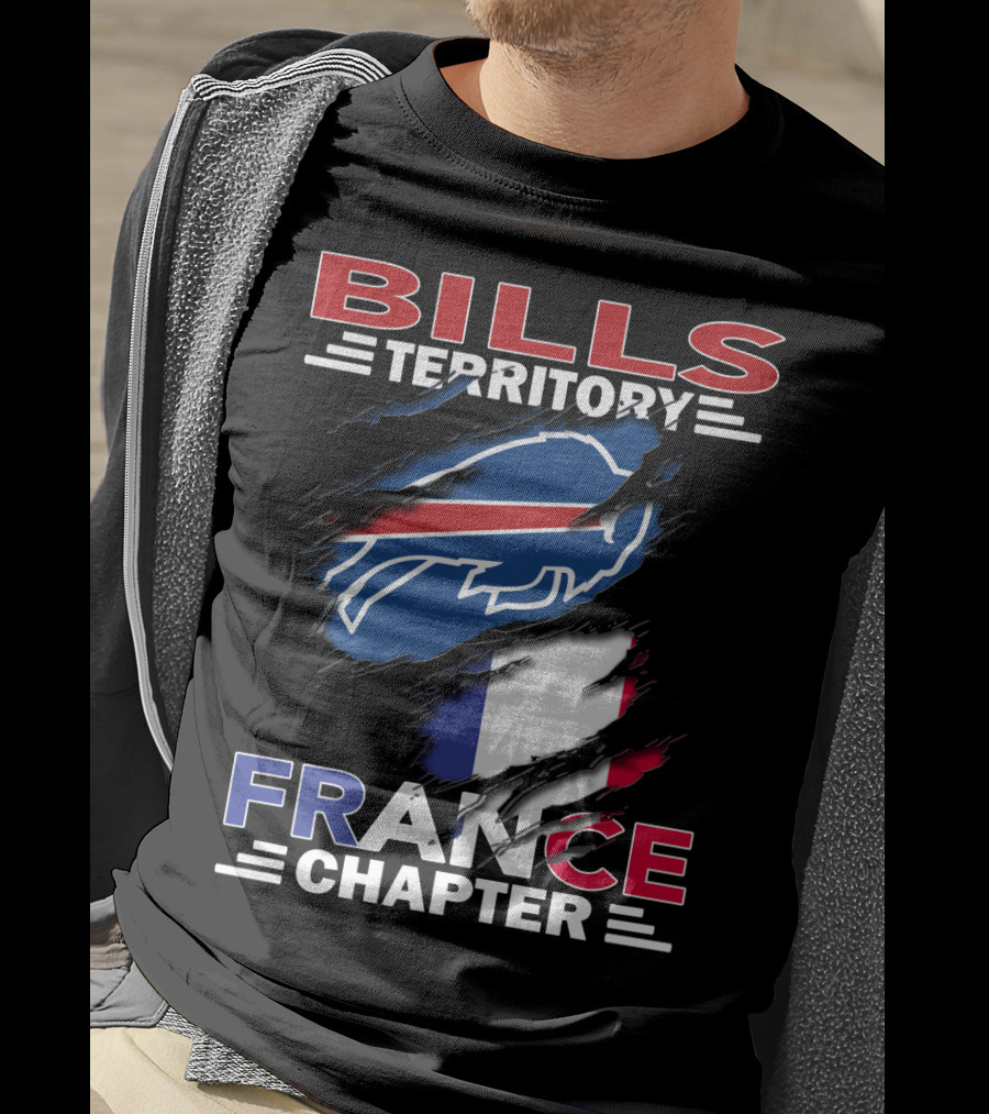 Bills Territory France Chapter Buffalo Football Fan Group T-Shirt