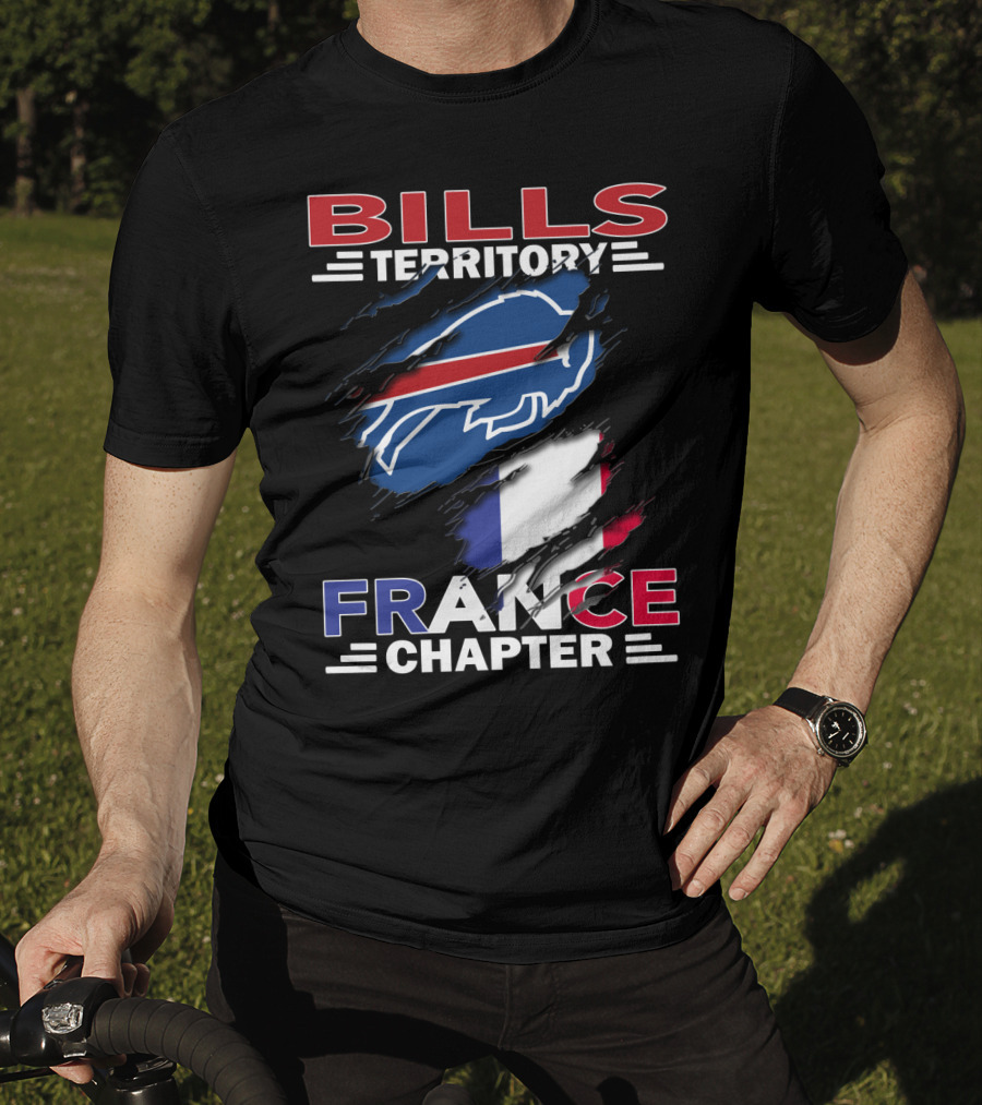 Bills Territory France Chapter Buffalo Football Fan Group T-Shirt