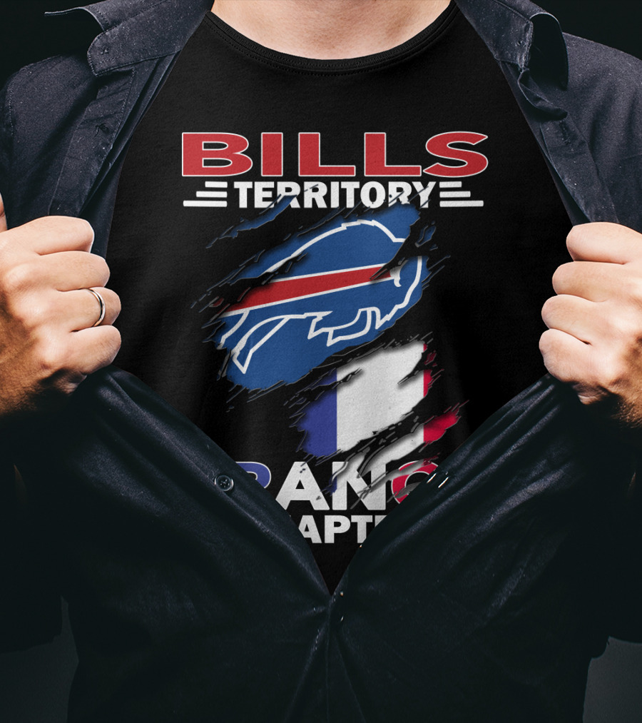 Bills Territory France Chapter Buffalo Football Fan Group T-Shirt