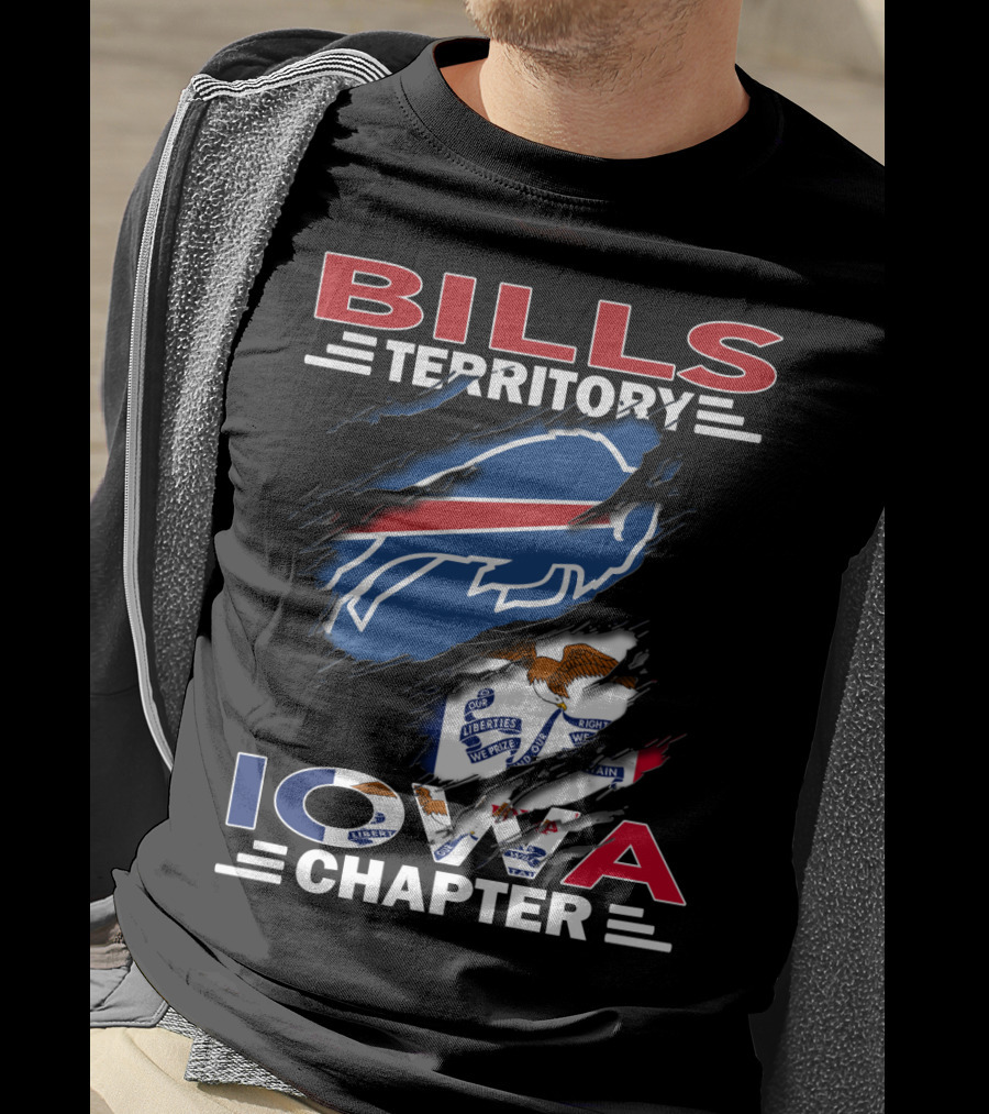 Bills Territory Iowa Chapter Buffalo Bills Fan Club T-Shirt