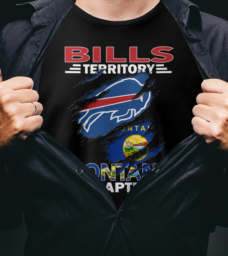 Bills Territory Montana Chapter Buffalo Bills Fan Group T-Shirt