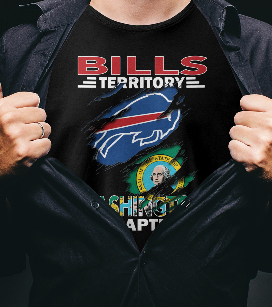 Bills Territory Washington Chapter Seal T-Shirt