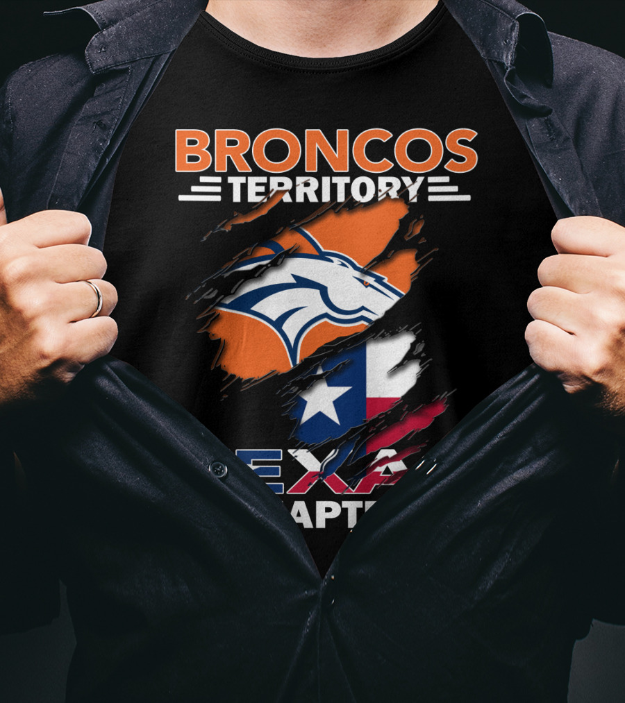 Broncos Territory Texas Chapter Lone Star T-Shirt