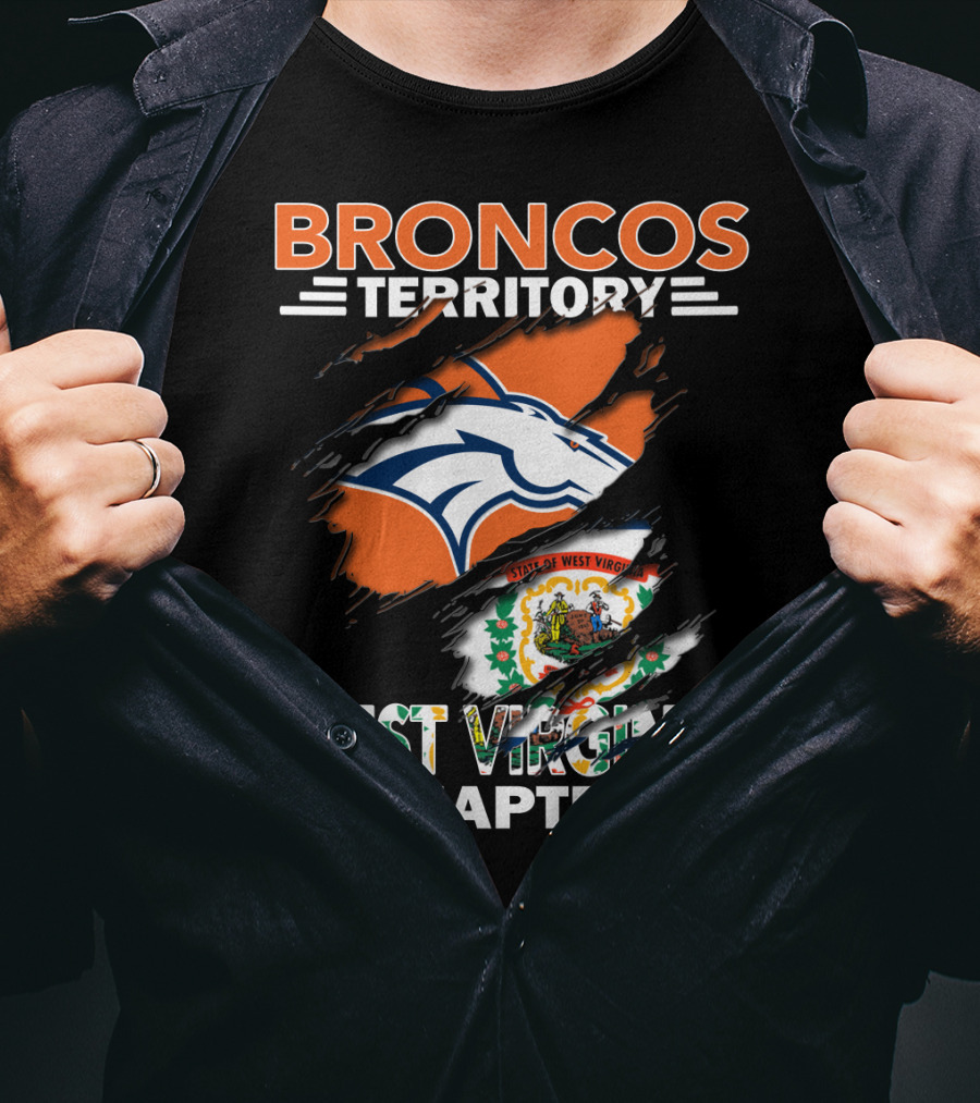 Broncos Territory West Virginia Chapter State Pride Edition T-Shirt