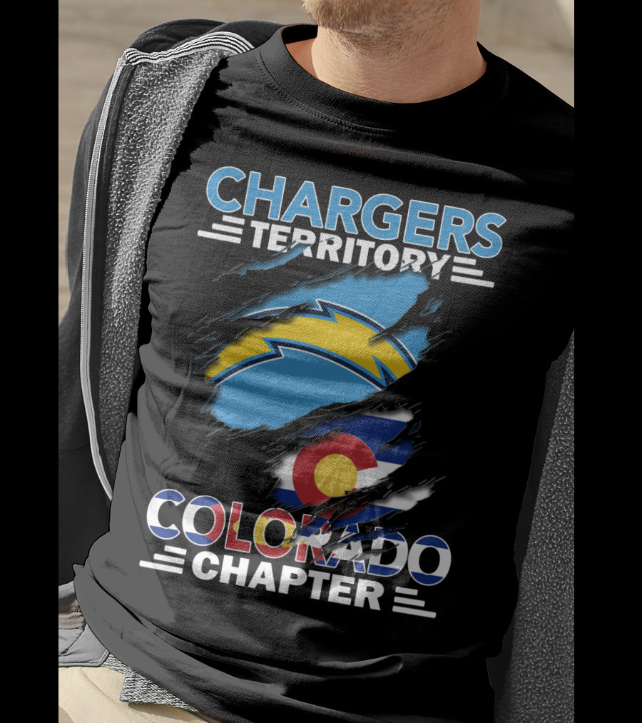 Chargers Territory Colorado Chapter Flag Edition T-Shirt