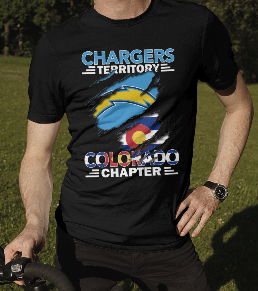 Chargers Territory Colorado Chapter Flag Edition T-Shirt