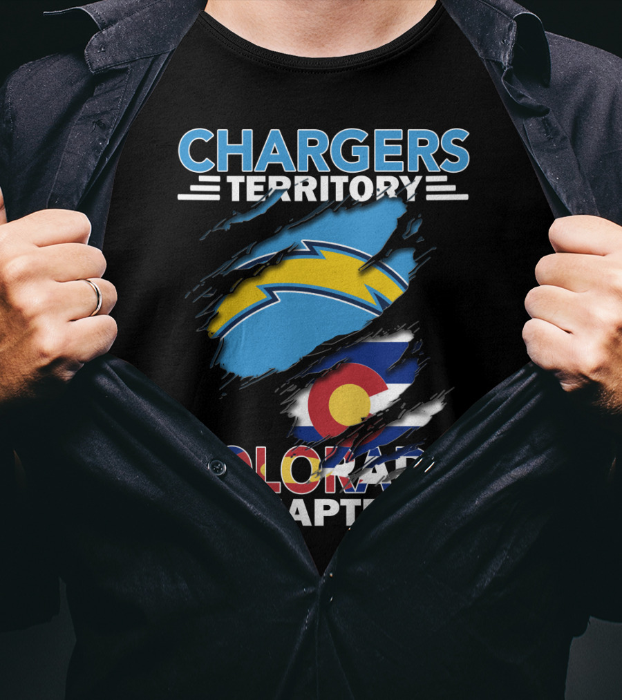 Chargers Territory Colorado Chapter Flag Edition T-Shirt