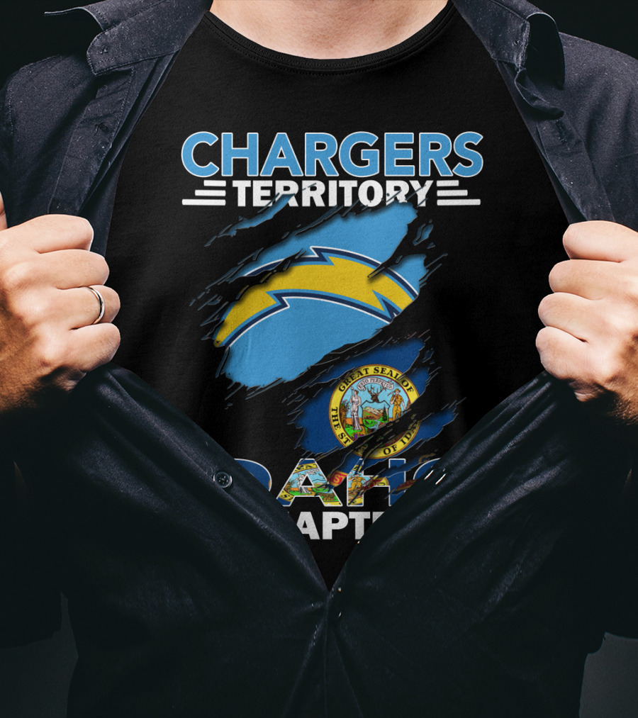 Chargers Territory Idaho Chapter Great Seal T-Shirt