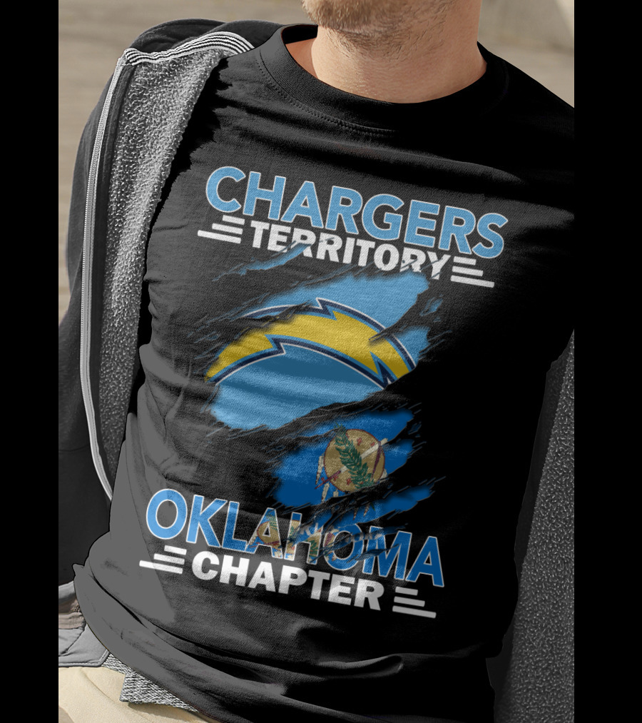 Chargers Territory Oklahoma Chapter NFL Fan Club T-Shirt